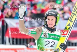 25.03.2018, Planica, Slovenia (SLO): Peter Prevc (SLO)  - FIS world cup ski flying, individual HS225, Planica (SLO). www.nordicfocus.com. © Nordicfocus/EXPA/JFK. Every downloaded picture is fee-liable.