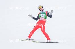 25.03.2018, Planica, Slovenia (SLO): Simon Ammann (SUI)  - FIS world cup ski flying, individual HS225, Planica (SLO). www.nordicfocus.com. © Nordicfocus/EXPA/JFK. Every downloaded picture is fee-liable.