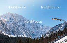 22.03.2018, Planica, Slovenia (SLO): Markus Eisenbichler (GER)  - FIS world cup ski flying, training, Planica (SLO). www.nordicfocus.com. © Nordicfocus/EXPA/JFK. Every downloaded picture is fee-liable.