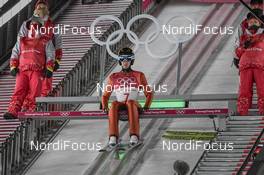 10.02.2018, Pyeongchang, Korea (KOR): Michael Glasder (USA) - XXIII. Olympic Winter Games Pyeongchang 2018, ski jumping, individual HS109, Pyeongchang (KOR). www.nordicfocus.com. © Thibaut/NordicFocus. Every downloaded picture is fee-liable.
