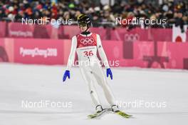 17.02.2018, Pyeongchang, Korea (KOR): Peter Prevc (SLO) - XXIII. Olympic Winter Games Pyeongchang 2018, ski jumping, individual HS140, Pyeongchang (KOR). www.nordicfocus.com. © Thibaut/NordicFocus. Every downloaded picture is fee-liable.
