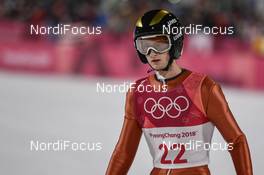 17.02.2018, Pyeongchang, Korea (KOR): Kevin Bickner (USA) - XXIII. Olympic Winter Games Pyeongchang 2018, ski jumping, individual HS140, Pyeongchang (KOR). www.nordicfocus.com. © Thibaut/NordicFocus. Every downloaded picture is fee-liable.