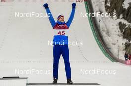 17.02.2018, Pyeongchang, Korea (KOR): Robert Johansson (NOR) - XXIII. Olympic Winter Games Pyeongchang 2018, ski jumping, individual HS140, Pyeongchang (KOR). www.nordicfocus.com. © Thibaut/NordicFocus. Every downloaded picture is fee-liable.