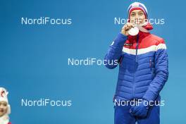 10.02.2018, Pyeongchang, Korea (KOR): Johann Andre Forfang (NOR) - XXIII. Olympic Winter Games Pyeongchang 2018, ski jumping, medals, Pyeongchang (KOR). www.nordicfocus.com. © Modica/NordicFocus. Every downloaded picture is fee-liable.