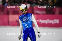19.02.2018, Pyeongchang, Korea (KOR): Antti Aalto (FIN) - XXIII. Olympic Winter Games Pyeongchang 2018, ski jumping, team HS140, Pyeongchang (KOR). www.nordicfocus.com. © Thibaut/NordicFocus. Every downloaded picture is fee-liable.