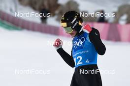 19.02.2018, Pyeongchang, Korea (KOR): Robert Johansson (NOR) - XXIII. Olympic Winter Games Pyeongchang 2018, ski jumping, team HS140, Pyeongchang (KOR). www.nordicfocus.com. © Thibaut/NordicFocus. Every downloaded picture is fee-liable.