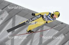 11.03.2018, Oslo, Norway (NOR): Julia Kykkaenen (FIN) - FIS world cup ski jumping ladies, individual HS134, Oslo (NOR). www.nordicfocus.com. © Thibaut/NordicFocus. Every downloaded picture is fee-liable.