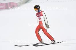12.02.2018, Pyeongchang, Korea (KOR): Anastasiya Barannikova (RUS) - XXIII. Olympic Winter Games Pyeongchang 2018, ski jumping ladies, individual HS109, Pyeongchang (KOR). www.nordicfocus.com. © Thibaut/NordicFocus. Every downloaded picture is fee-liable.