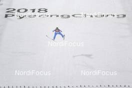 12.02.2018, Pyeongchang, Korea (KOR): Ema Klinec (SLO) - XXIII. Olympic Winter Games Pyeongchang 2018, ski jumping ladies, individual HS109, Pyeongchang (KOR). www.nordicfocus.com. © Thibaut/NordicFocus. Every downloaded picture is fee-liable.