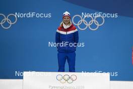 13.02.2018, Pyeongchang, Korea (KOR): Maren Lundby (NOR) - XXIII. Olympic Winter Games Pyeongchang 2018, ski jumping ladies, medals,  Pyeongchang (KOR). www.nordicfocus.com. © Manzoni/NordicFocus. Every downloaded picture is fee-liable.