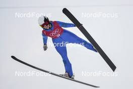 11.02.2018, Pyeongchang, Korea (KOR): Lucile Morat (FRA) - XXIII. Olympic Winter Games Pyeongchang 2018, ski jumping ladies, training, Pyeongchang (KOR). www.nordicfocus.com. © Thibaut/NordicFocus. Every downloaded picture is fee-liable.