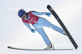 11.02.2018, Pyeongchang, Korea (KOR): Sarah Hendrickson (USA) - XXIII. Olympic Winter Games Pyeongchang 2018, ski jumping ladies, training, Pyeongchang (KOR). www.nordicfocus.com. © Thibaut/NordicFocus. Every downloaded picture is fee-liable.