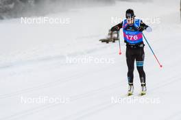 28.01.2018, Molina di Fiemme, Italy (ITA): Marie Kromer (FRA) - Visma Ski Classics Marcialonga, Molina di Fiemme (ITA). www.nordicfocus.com. © Rauschendorfer/NordicFocus. Every downloaded picture is fee-liable.