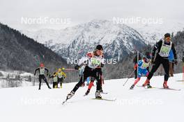 03.02.2018, Oberammergau, Germany (GER): group of athletes - FIS World Loppet Cup Koenig Ludwig Lauf, Oberammergau (GER). www.nordicfocus.com. © Rauschendorfer/NordicFocus. Every downloaded picture is fee-liable.