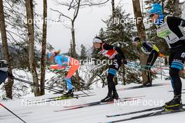 04.02.2018, Oberammergau, Germany (GER): Maria Graefnings (SWE), Aurelie Dabudyk (FRA), (l-r)  - FIS World Loppet Cup Koenig Ludwig Lauf, Oberammergau (GER). www.nordicfocus.com. © Rauschendorfer/NordicFocus. Every downloaded picture is fee-liable.