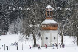 04.02.2018, Oberammergau, Germany (GER): group of athletes - FIS World Loppet Cup Koenig Ludwig Lauf, Oberammergau (GER). www.nordicfocus.com. © Rauschendorfer/NordicFocus. Every downloaded picture is fee-liable.