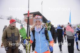 18.02.2018, Tartu, Estonia (EST): Preparing, MARIA Graefnings (SWE) - FIS World Loppet Tartu Marathon, Tartu (EST). www.nordicfocus.com. © Tumashov/NordicFocus. Every downloaded picture is fee-liable.