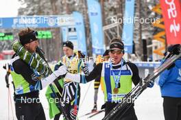 18.02.2018, Tartu, Estonia (EST): LOIC Guigonnet (FRA), ANTOINE Auger (FRA) - FIS World Loppet Tartu Marathon, Tartu (EST). www.nordicfocus.com. © Tumashov/NordicFocus. Every downloaded picture is fee-liable.
