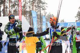 18.02.2018, Tartu, Estonia (EST): BENOIT Chauvet (FRA), ANTOINE Auger (FRA) - FIS World Loppet Tartu Marathon, Tartu (EST). www.nordicfocus.com. © Tumashov/NordicFocus. Every downloaded picture is fee-liable.
