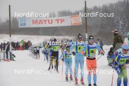 18.02.2018, Tartu, Estonia (EST): FABIAN Schaad (SUI), LINARD Kindschi (SUI) - FIS World Loppet Tartu Marathon, Tartu (EST). www.nordicfocus.com. © Tumashov/NordicFocus. Every downloaded picture is fee-liable.