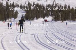 14.04.2018, Levi, Finland (FIN): Track athmosphere - Visma Ski Classics Yllaes-Levi, Levi (FIN). www.nordicfocus.com. © Manzoni/NordicFocus. Every downloaded picture is fee-liable.