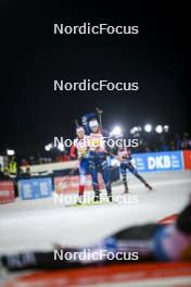 25.11.2023, Oestersund, Sweden, (SWE): Justine Braisaz-Bouchet (FRA) - IBU World Cup Biathlon, mixed relay, Oestersund (SWE). www.nordicfocus.com. © Authamayou/NordicFocus. Every downloaded picture is fee-liable.