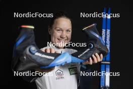 07.12.2023, Oestersund, Sweden (SWE): Ane Stenseth (NOR) - FIS world cup cross-country, photoshooting, Oestersund (SWE). www.nordicfocus.com. © Modica/NordicFocus. Every downloaded picture is fee-liable.