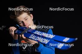 07.12.2023, Oestersund, Sweden (SWE): Remi Lindholm (FIN) - FIS world cup cross-country, photoshooting, Oestersund (SWE). www.nordicfocus.com. © Modica/NordicFocus. Every downloaded picture is fee-liable.