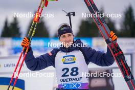06.01.2024, Oberhof, Germany (GER): Fabien Claude (FRA) - IBU World Cup Biathlon, pursuit men, Oberhof (GER). www.nordicfocus.com. © Thibaut/NordicFocus. Every downloaded picture is fee-liable.