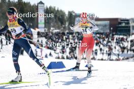17.03.2024, Falun, Sweden (SWE): Nadine Faehndrich (SUI) - FIS world cup cross-country, mass, Falun (SWE). www.nordicfocus.com. © Modica/NordicFocus. Every downloaded picture is fee-liable.