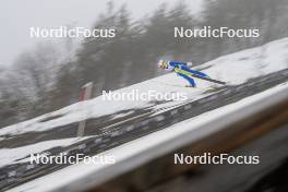 15.03.2024, Vikersund, Norway (NOR): Killian Peier (SUI) - FIS world cup ski flying men, training, Vikersund (NOR). www.nordicfocus.com. © Authamayou/NordicFocus. Every downloaded picture is fee-liable.
