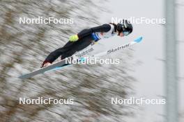 25.02.2024, Hinzenbach, Austria (AUT): Yangning Weng (CHN) - FIS world cup ski jumping women, individual HS90, Hinzenbach (AUT). www.nordicfocus.com. © Volk/NordicFocus. Every downloaded picture is fee-liable.