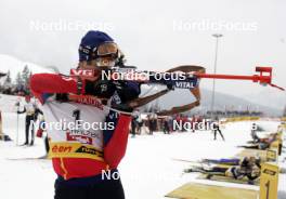 06.03.2005, Hochfilzen, Austria (AUT) Ole Einar Bjoerndalen (NOR) - IBU World Championships Biathlon, pursuit men, Hochfilzen (AUT). www.nordicfocus.com. © Furtner/NordicFocus. Every downloaded picture is fee-liable.