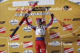 13.03.2005, Hochfilzen, Austria (AUT) Ole Einar Bjoerndalen (NOR) - IBU World Championships Biathlon, mass start men, Hochfilzen (AUT). www.nordicfocus.com. © Furtner/NordicFocus. Every downloaded picture is fee-liable.