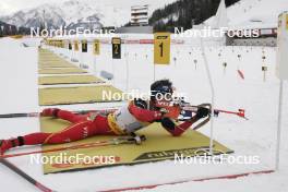 12.03.2005, Hochfilzen, Austria (AUT) Ole Einar Bjoerndalen (NOR) - IBU World Championships Biathlon, relay men, Hochfilzen (AUT). www.nordicfocus.com. © Furtner/NordicFocus. Every downloaded picture is fee-liable.