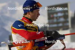 05.03.2005, Hochfilzen, Austria (AUT) Ole Einar Bjoerndalen (NOR) - IBU World Championships Biathlon, sprint men, Hochfilzen (AUT). www.nordicfocus.com. © Furtner/NordicFocus. Every downloaded picture is fee-liable.