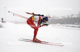 09.03.2005, Hochfilzen, Austria (AUT) Ole Einar Bjoerndalen (NOR) - IBU World Championships Biathlon, individual men, Hochfilzen (AUT). www.nordicfocus.com. © Furtner/NordicFocus. Every downloaded picture is fee-liable.