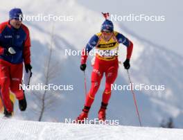 05.03.2005, Hochfilzen, Austria (AUT) Ole Einar Bjoerndalen (NOR) - IBU World Championships Biathlon, sprint men, Hochfilzen (AUT). www.nordicfocus.com. © Furtner/NordicFocus. Every downloaded picture is fee-liable.