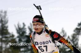 23.03.2006, Holmenkollen, Norway (NOR) Magdalena Neuner (GER) - IBU World Cup Biathlon, sprint women, Holmenkollen (NOR). www.nordicfocus.com. © Manzoni/NordicFocus. Every downloaded picture is fee-liable.