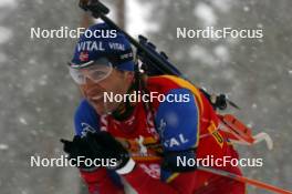 18.03.2006, Kontiolahti, Finland (FIN) Ole Einar Bjoerndalen (NOR) - IBU World Cup Biathlon, pursuit men, Kontiolahti (FIN). www.nordicfocus.com. © Manzoni/NordicFocus. Every downloaded picture is fee-liable.