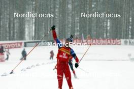 18.03.2006, Kontiolahti, Finland (FIN) Ole Einar Bjoerndalen (NOR) - IBU World Cup Biathlon, pursuit men, Kontiolahti (FIN). www.nordicfocus.com. © Manzoni/NordicFocus. Every downloaded picture is fee-liable.