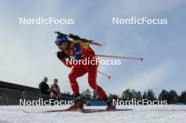 25.03.2006, Holmenkollen, Norway (NOR) Christian Manzoni, Ole Bjoerndalen (Einar) - IBU World Cup Biathlon, pursuit men, Holmenkollen (NOR). www.nordicfocus.com. © Manzoni/NordicFocus. Every downloaded picture is fee-liable.