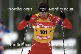 Biathlon - IBU World Cup Biathlon individual men 20km - Ostersund (SWE): Ole Einar Bjoerndalen (NOR). www.nordicfocus.com. © Manzoni/NordicFocus. Every downloaded picture is fee-liable.