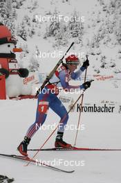 Biathlon - IBU World Cup Biathlon Hochfilzen AUT, 4x6km Relay women: Natalia Guseva RUS