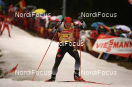 Biathlon - IBU World Cup Biathlon pursuit men 12.5km in the Rennsteig-Arena - Oberhof (GER): Michael Greis (GER).