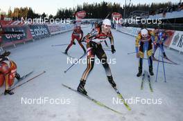 Biathlon - IBU World Cup Biathlon pursuit women 10km - Ostersund (SWE): Katrin Apel (GER).