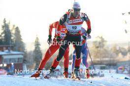 Biathlon - IBU World Cup Biathlon pursuit men 15km - Ostersund (SWE): Simon Fourcade (FRA).