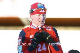 Biathlon - IBU World Cup Biathlon sprint women 7.5km - Hochfilzen (AUT): Magdalena Gwizdon (POL).