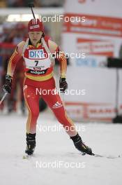 Biathlon - IBU World Cup Biathlon Hochfilzen AUT, 10km pursuit women: Xue Dong CHN