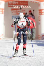 Biathlon - IBU World Cup Biathlon sprint women 7.5km - Hochfilzen (AUT): Sandrine Bailly FRA